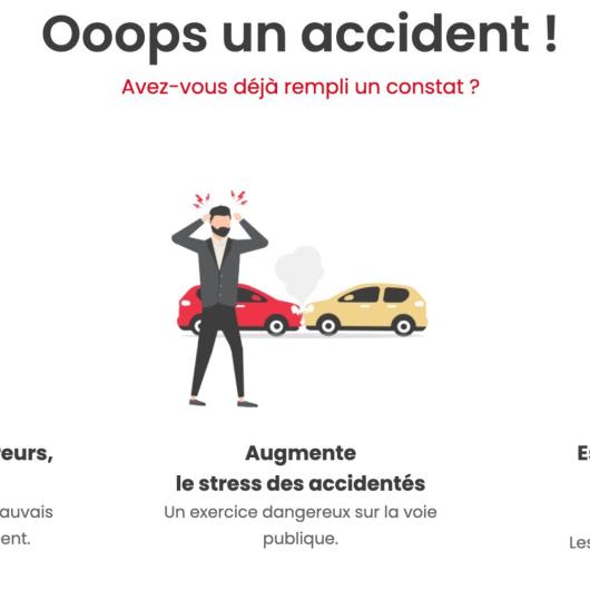 Les CrashStickers, les autos-collants pour constat pré-remplis; un produit intelligent à forte marge à vendre